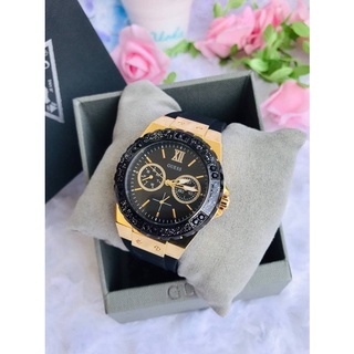 guess watch BLACK MULTIFUNCTION WATCH ✅Style: U1053L7