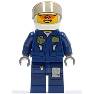 LEGO® cty0268 City Forest Police Helicopter Pilot