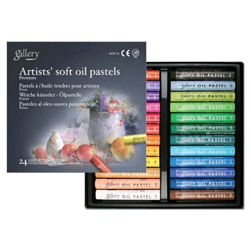 Gallery mungyo Artists' soft oil pastels สีชอล์คน้ำมันพาสเทล