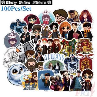 100 ชิ้น / ชุด H Arry P Otter Diy สติ๊กเกอร์แฟชั่นสําหรับติดตกแต่งกระเป๋าเดินทางแล็ปท็อปสเก็ตบอร์ดสติ๊กเกอร์