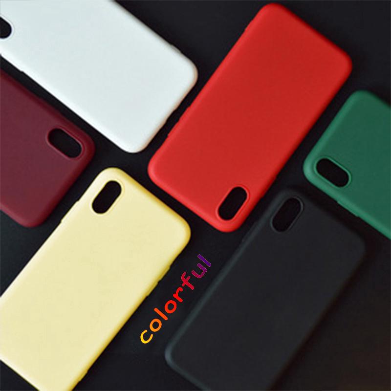 Case / Casing OPPO A3s / F5 / F9 / F1s / A5s / A7 Handphone TPU Soft Protective Case Cover Colorful