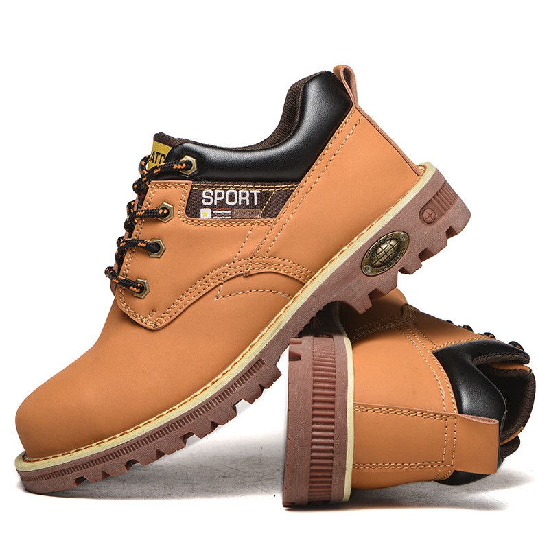 รองเท้าเซฟตี้ รองเท้าเซฟตี้หัวเหล็กหุ้มข้อ งานหนังออยล์แท้ งานสวย งานละเอียด - รูปที่ 7