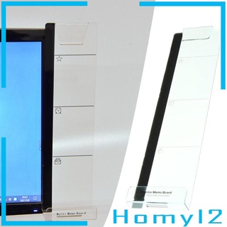 [HOMYL2] Acrylic Computer Monitor Memo Board Monitor Memo Board for Office