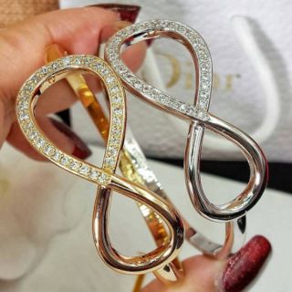 Infinity Diamond Bangle กำไลงานเพชร cz