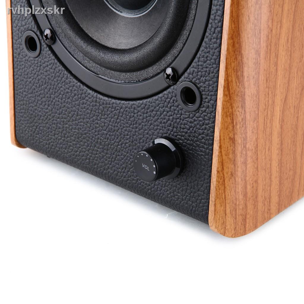 ₪✜♨SPEAKER (ลำโพง) MICROLAB B77-BT สีไม้ WOOD พร้อมรองรับบลูทูธ 4.0 Sf36