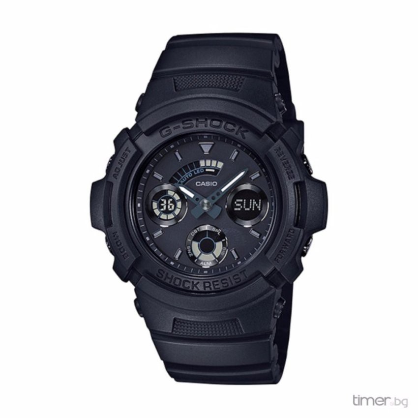 🔥ลดเพิ่ม 330 ใส่โค้ด INCZ8H3🔥 ﻿Casio G-Shock นาฬิกาข้อมือผู้ชาย สายเรซิ่น รุ่น AW-591BB-1A - สีดำ
