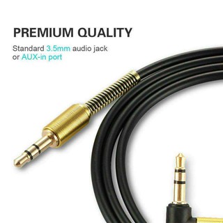 3.5mm Jack Elbow Male to Male Stereo Headphone Car Aux Audio Extension Cable