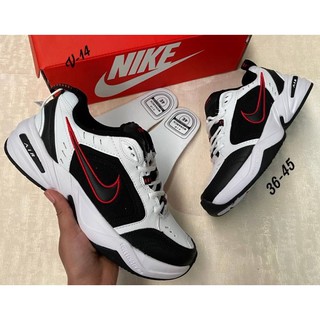 100%ฉบับเดิมNike Air Monarch IV M2K รองเท้าผ้าใบวินเทจเก่ารองเท้าผ้าใบ