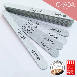 ตะไบหยาบทรงมน 100/180 ของ CHABA nail