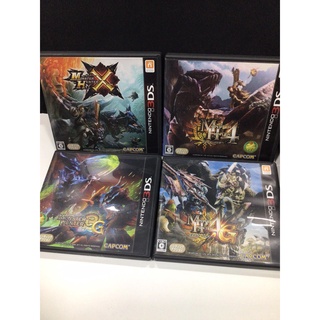 แหล่งขายและราคาตลับแท้ [3DS] รวมทุกภาค Monster Hunter 3DS Mon Hun มอนสเตอร์ ฮันเตอร์ ล่าแย้ MH 3G 4 4G X Cross Doubleอาจถูกใจคุณ