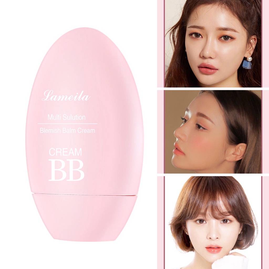 C134.Lameilaบีบี รองพื้น02 คุมมัน ผิวขาวสว่างกระจ่างใสปกปิดรอยสิว รอยแดงจุดด่างดําใต้ตาดำ BB Cream P