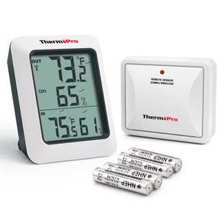 ThermoPro TP-60S เครื่องวัดอุณหภูมิและความชื้นภายในบ้านแบบดิจิตอล Indoor Digital Hygrometer Thermometer ThermoPro TP60S