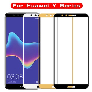 10D Huawei Y3 Y5 Y5P Y6 Y6P Y6S Y7 Y7A Y7P Y8 Y8P Y8S Y9 Y9A Y9S 2017 2018 2019 Prime 2020 Pro Prime เต็มจอ ฟิล์มกันรอย ฟิล์ม กระจกนิรภัย ป้องกันจอ