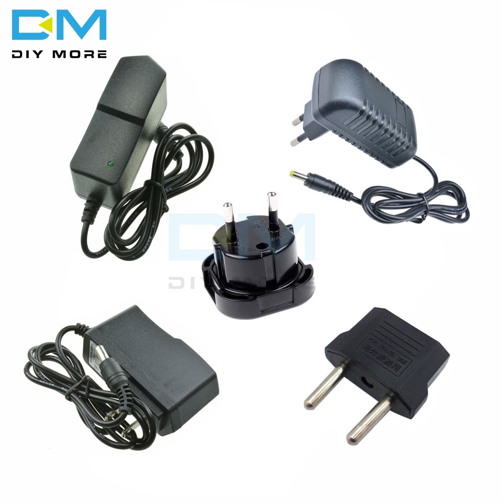 อะแดปเตอร์ไฟ DC 5V 9V 12V 1A 2A 3A Adaptor 220V ถึง 5 V 12 V โวลต์เครื่องชาร์จ Universal Switching EU US Plug