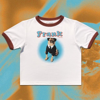 Homeward Bound เสื้อยืดคอกลม Frank The Pug Baby Ringer Tee