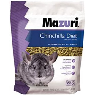 Mazuri chinchilla อาหาร ชินชิล่า มาซูริ  ขนาด 1.13 กิโลกรัม