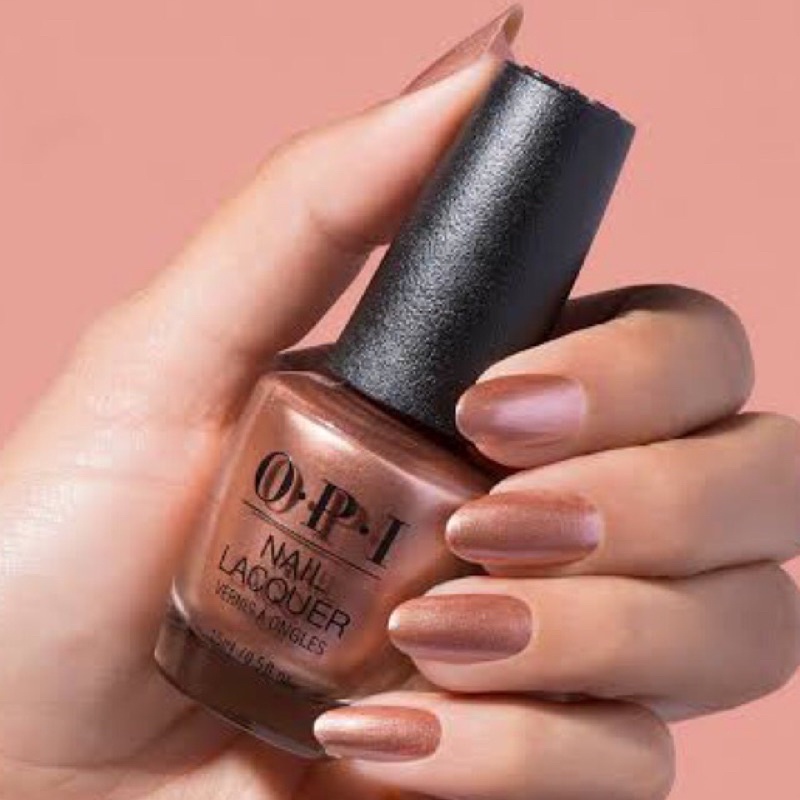 พร้อมส่ง OPI สี Made It To The Seventh Hill สีทองเบจ มีชิมเมอร์ละเอียดๆ สวยค่า แท้💯%