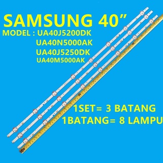 ใหม่ แบ็คไลท์ทีวี LED UA40J5200DK UA40N5000AK UA40J5250DK UA40M5000AK SAMSUNG 40 นิ้ว UA40N5000 UA40J5200 UA40J5250 1 ชุด