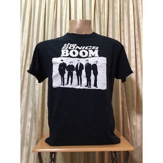 เสื้อยืดผ้าฝ้าย เสื้อวง THE SONICS BOOM Size M มือ2