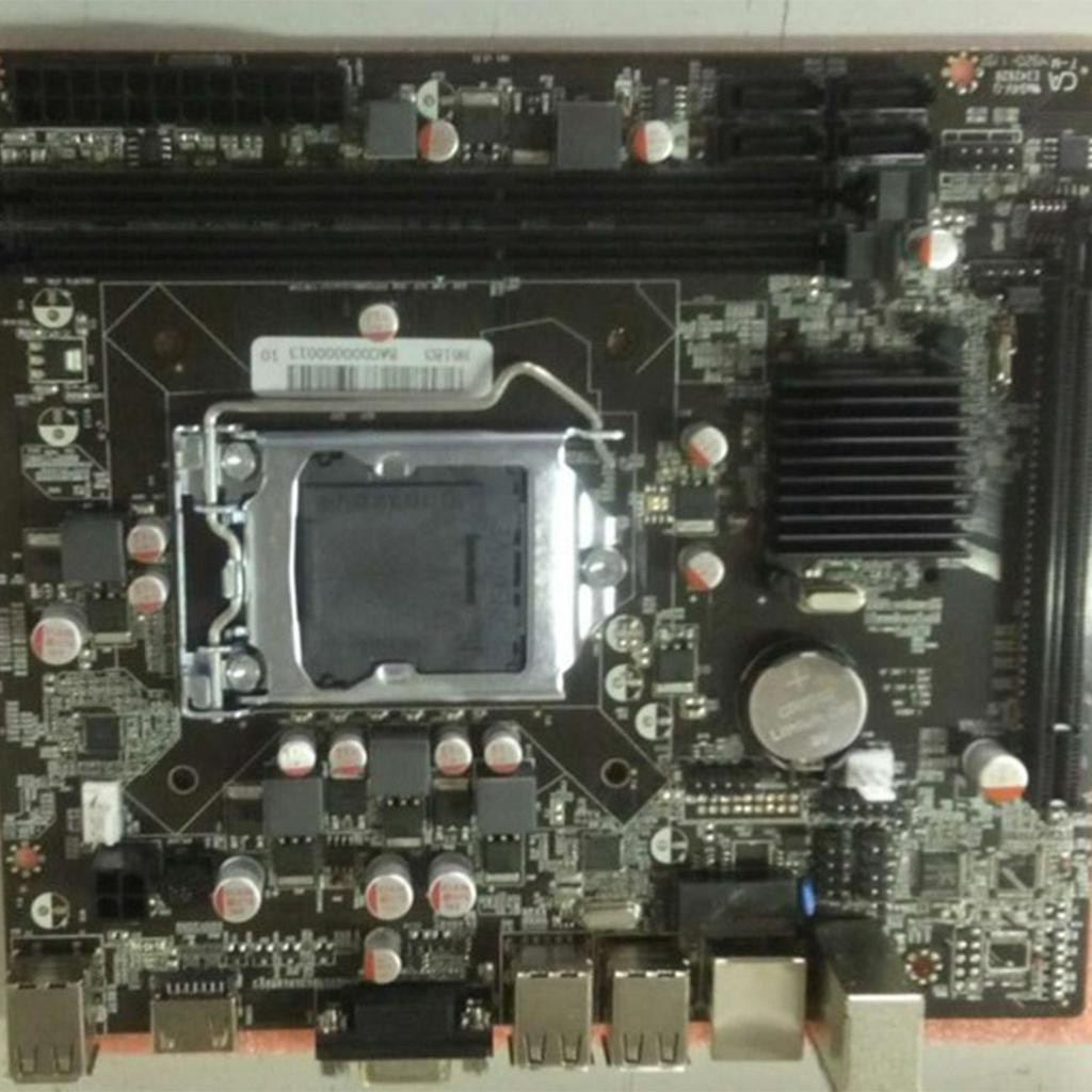 เมนบอร์ดซ็อกเก็ต Usb H61 1155 Ddr3 สําหรับ Intel