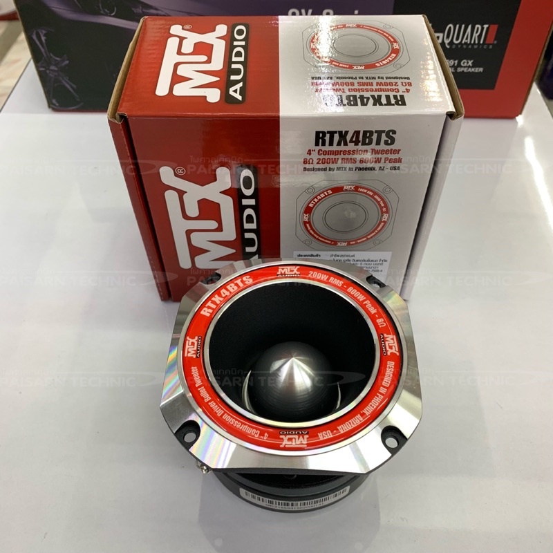 MTX RTX4BTS (1คู่) Tweeter แหลมจานขนาด 4 นิ้ว ลำโพงทวิตเตอร์ MTX Audio