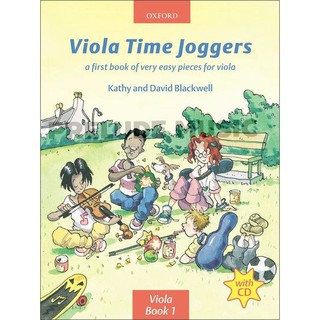 (โค้ดINCSM2Lลด70฿) (Viola) Viola Time Joggers + CD A first book of very easy pieces for viola (9780193221178)