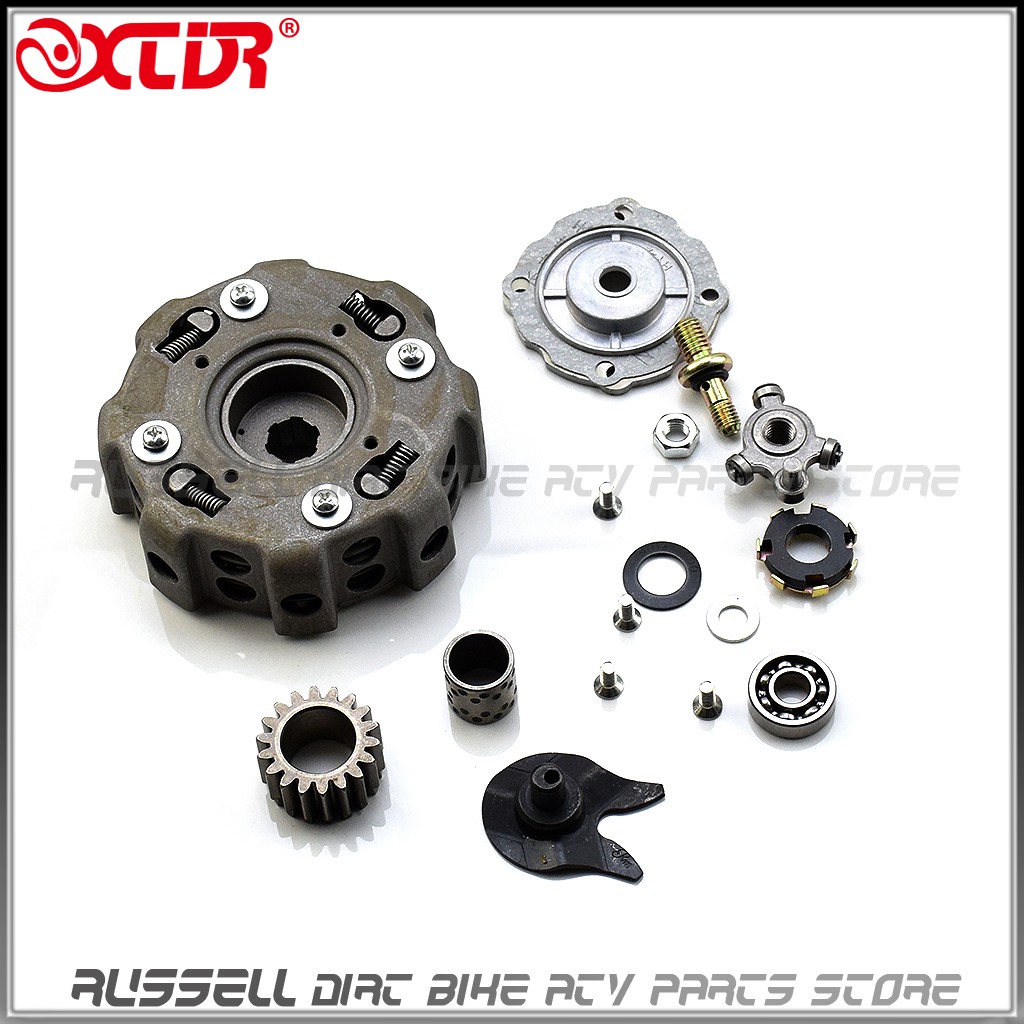 18t ฟัน QUAD CLUTCH Pad SEMI AUTOMATIC เท่านั้น 70cc 90cc 110cc 125cc รถจักรยานยนต์ w/ย้อนกลับ ATV DIRT PIT BIKE