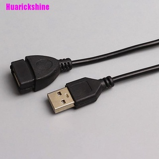 [Huarickshine] สายเคเบิ้ล Usb 2.0 A To A Male Female 3 ฟุต / 1 เมตรสําหรับชาร์จข้อมูล