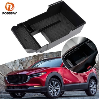 [พร้อมส่ง] กล่องเก็บของที่พักแขนกลางรถยนต์ สําหรับ Mazda CX-30 CX30 2020 2021