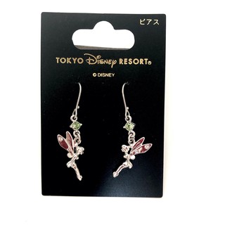 ต่างหู Fairy Tinker Bell of Disney Fairies Series Earrings Tokyo Disney Resort Store Japan 2018