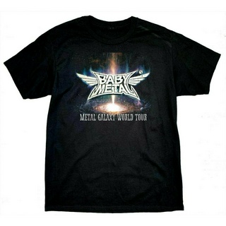 Babymetal เสื้อยืด Metal Galaxy World Tour ผู้ใหญ่เสื้อยืด