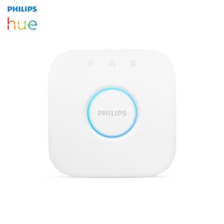 PHILIPS HUE BRIDGE ID/TH อุปกรณ์ควบคุมระบบหลอดไฟอัจฉริยะควบคุมผ่านเสียงและควบคุมผ่านสมาร์ทโฟนภายในบ้านหรือนอกบ้าน