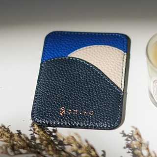 (NAVY) Sodiac Sticky On Cardholder &amp; Wallet ที่ใส่บัตร/การ์ด ติดโทรศัพท์มือถือ  กระเป๋าใส่นามบัตรติดโทรศัพท์มือถือ