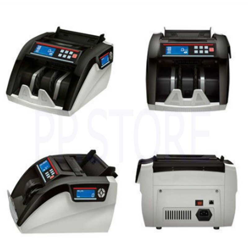 เครื่องนับธนบัตร และ ตรวจธนบัตรปลอม Bill Counter รุ่น 5800D UV/MG LCD