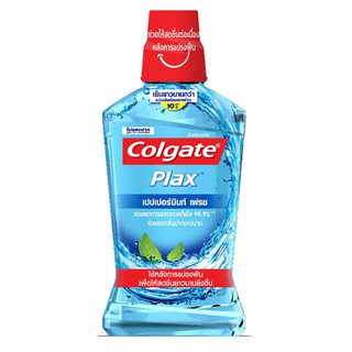 COLGATE คอลเกต พลักซ์ น้ำยาบ้วนปาก เปปเปอร์มินท์ เฟรช 500 มล.