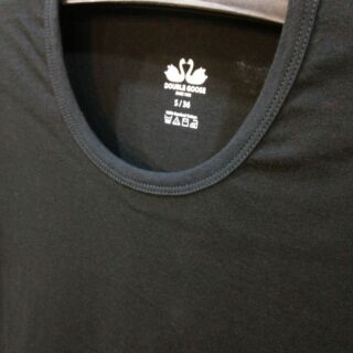 เสื้อสีดำ ตราห่านคู่ ไซส์S/36