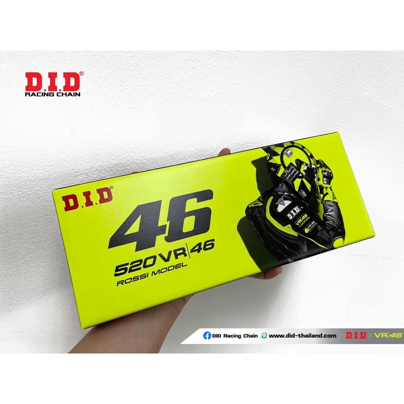 โซ่ DiD limited 520 525 VR46 Rossi Model xring 🇯🇵motogp limited