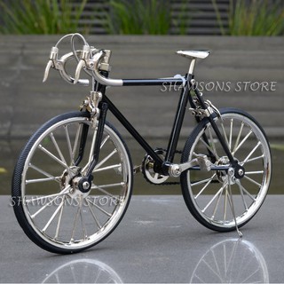 โมเดลจักรยานแข่ง โลหะ สเกล 1:10 Racing Bike Collectible