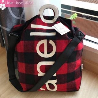 Anello O Handle Checker 2 Way Tote Bag Handbag ของแท้ ราคาถูก