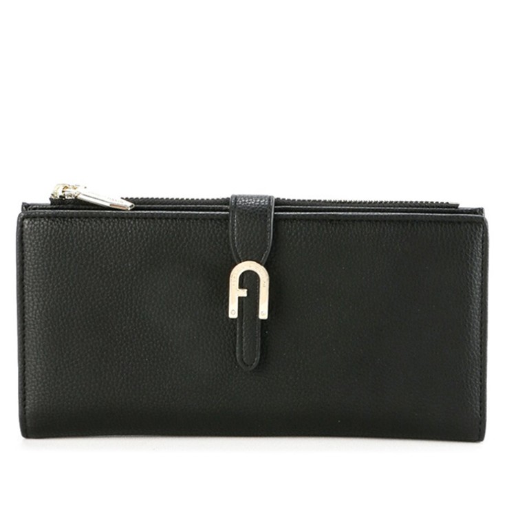 Huer Tizzy Bi Fold Long Wallet 9446-138Black