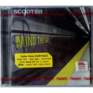 CD ซีดีเพลง Scooter Mind The Gap + We Like It Loud Tour Live Concert 2 CD แผ่นคู่ ลิขสิทธิ์ ซีล