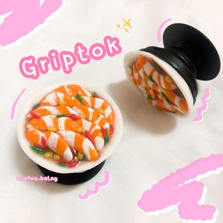 Griptokแซลม่อน ที่ติดโทรศัพท์ Griptok Griptokดินปั้น ที่ติดหลังมือถือ