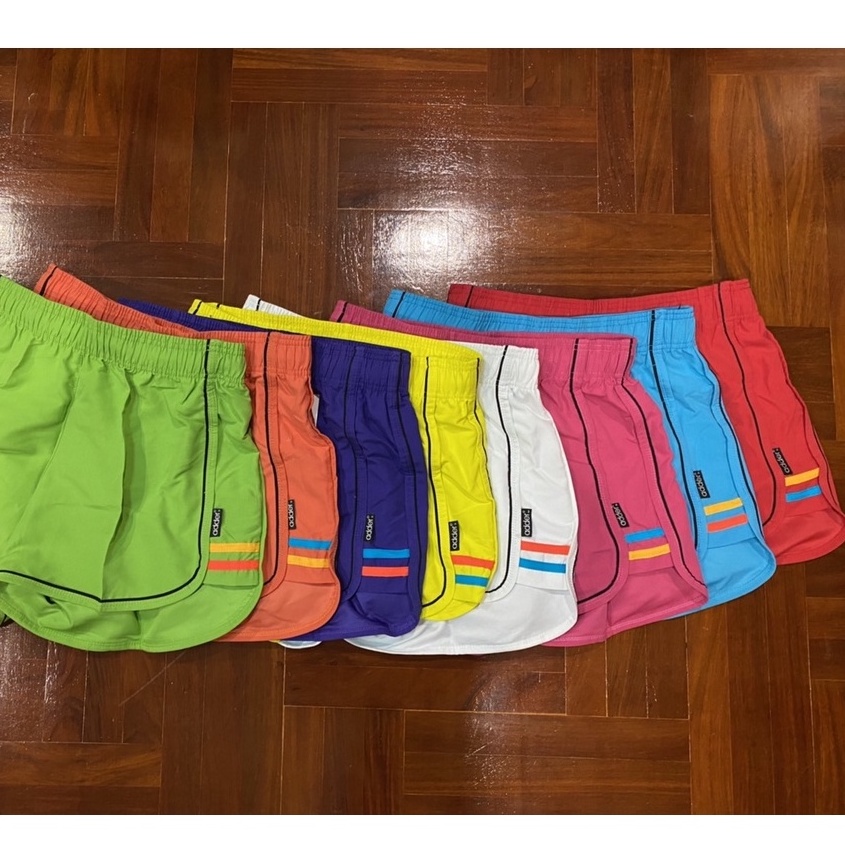 Easywears 170 🔥สินค้าใหม่🔥 กางเกงขาสั้น ใส่อยู่บ้าน ออกกำลังกาย ขาเว้า ตัดข้างสองสี - รูปที่ 2