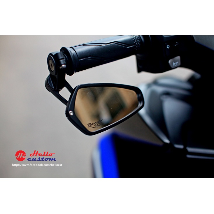 กระจกปลายแฮนด์ Racing Power ใส่ได้ทุกรุ่น ADV / NMAX / XMAX / FORZA / CLICK / LEXI / AEROX ราคา ถูกที่สุด ดีลบีเคเค แกลเลอรีภาพที่ 2