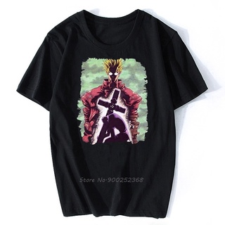 ชุดเซ็ต 2 ชิ้น - เสื้อยืดแขนสั้นอะนิเมะพิมพ์ Judian Trigun ตลกตลกตลกสําหรับผู้ชาย