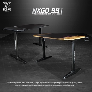 โต๊ะปรับระดับได้ ยาว140cm‼️NUBWO NXGD-991 PROFESSIONAL GAMING DESK โต๊ะเกมมิ่ง ปรับระดับได้ ปรับสูงต่ำได้