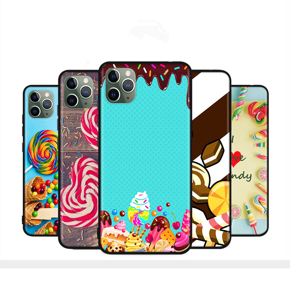 H-153 Sweet Candy Soft เคสซิลิโคนปลอกสําหรับ OPPO Reno 5 5K 5Z 4F 4 5F 4Z Pro SE Plus Lite