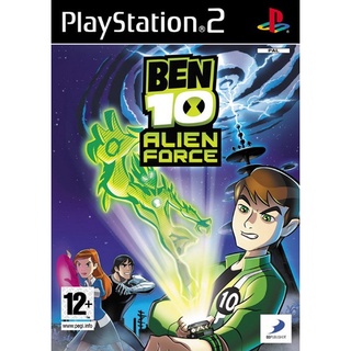 แผ่นเกมส์PS2 Ben10: Alien Force (Europe) PS2 แผ่นไรท์ เกมเพทู แผ่นplay2 ben10 ps2