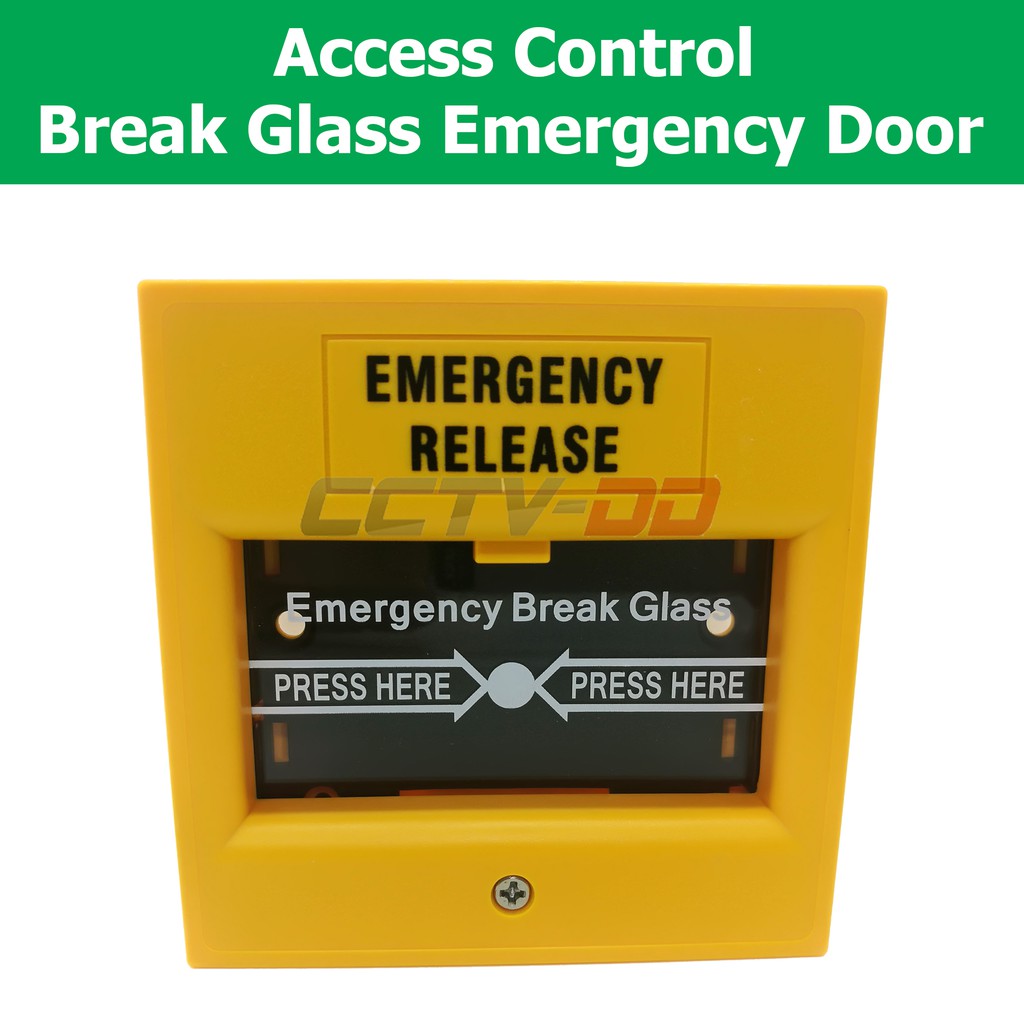 Break Glass Emergency Door Release ( AccessControl ) Shopee Thailand