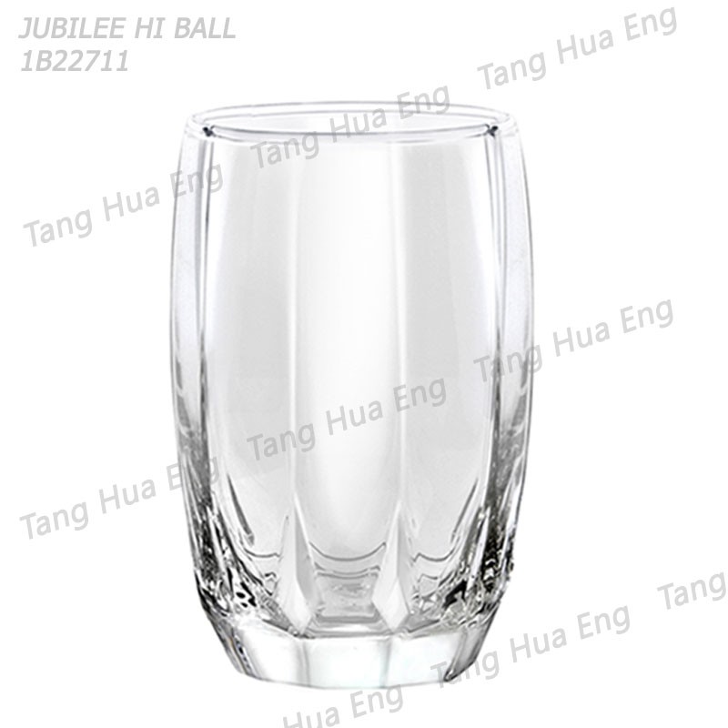 ( 6 ใบ ) Ocean glass แก้ว Jubilee Hi Ball 335 มล. #1B22711 ยี่ห้อโอเชี่ยน 1กล่องบรรจุ6ใบ